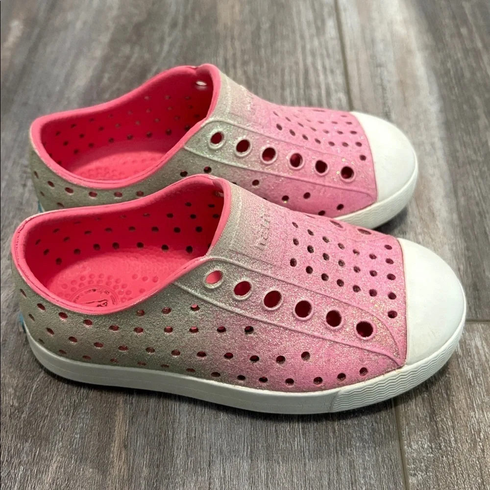 Native Jefferson Glitter Shoes child 7